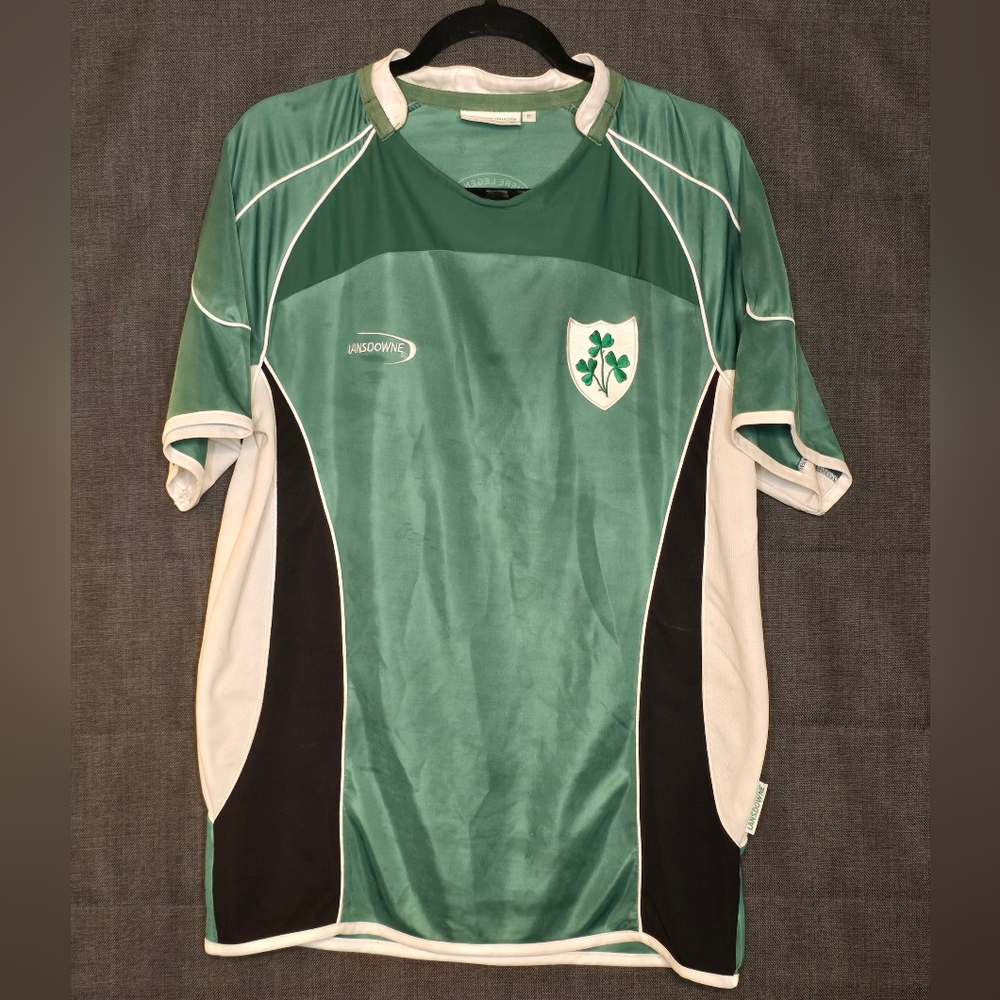 Ireland Green and Black Rugby Jersey